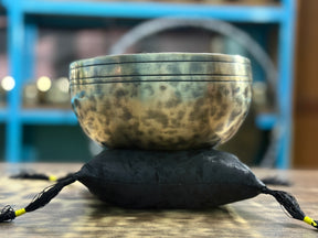 8 Inch Extra Thick Rim Handmade Lingam Bowl I Limited Edition Bowl