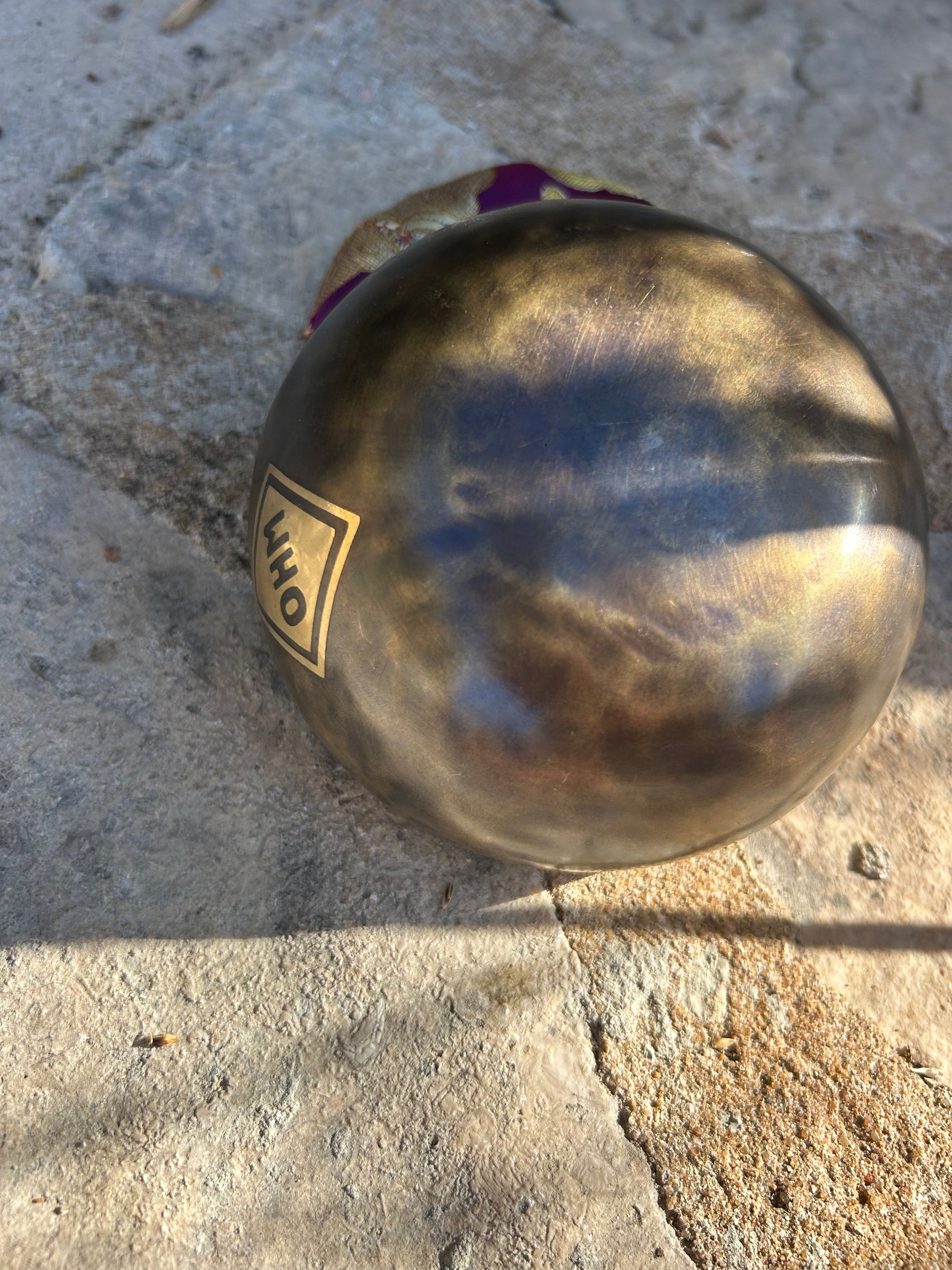 B Note 4th Octave - Legacy Collection Handmade Bronze Makers Mark Singing Bowl