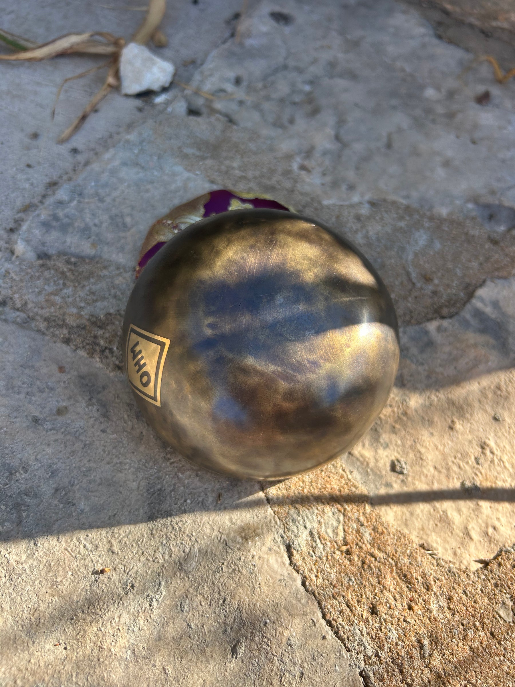 B Note 4th Octave - Legacy Collection Handmade Bronze Makers Mark Singing Bowl