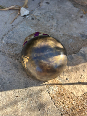 B Note 4th Octave - Legacy Collection Handmade Bronze Makers Mark Singing Bowl