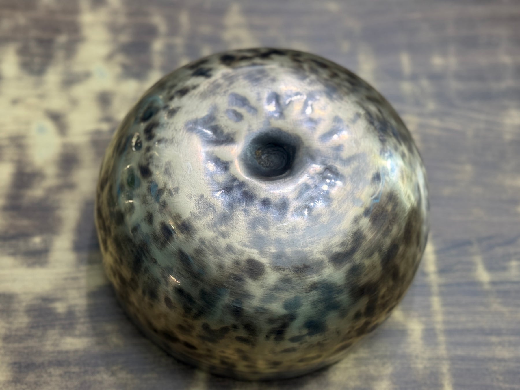 8 Inch Extra Thick Rim Handmade Lingam Bowl I Limited Edition Bowl