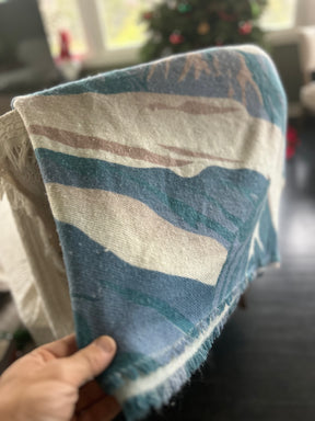 The Summit Meditation Shawl & Handwoven Blanket