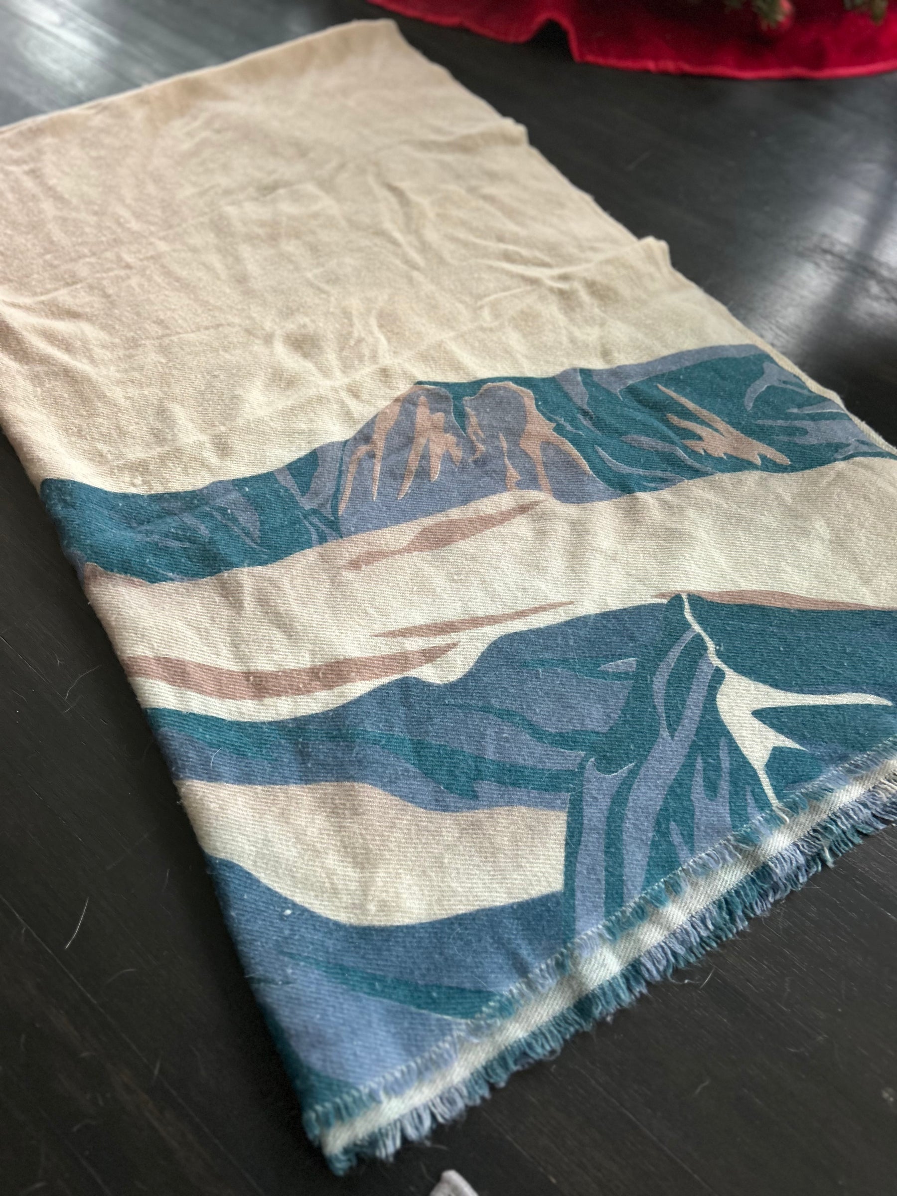 The Summit Meditation Shawl & Handwoven Blanket