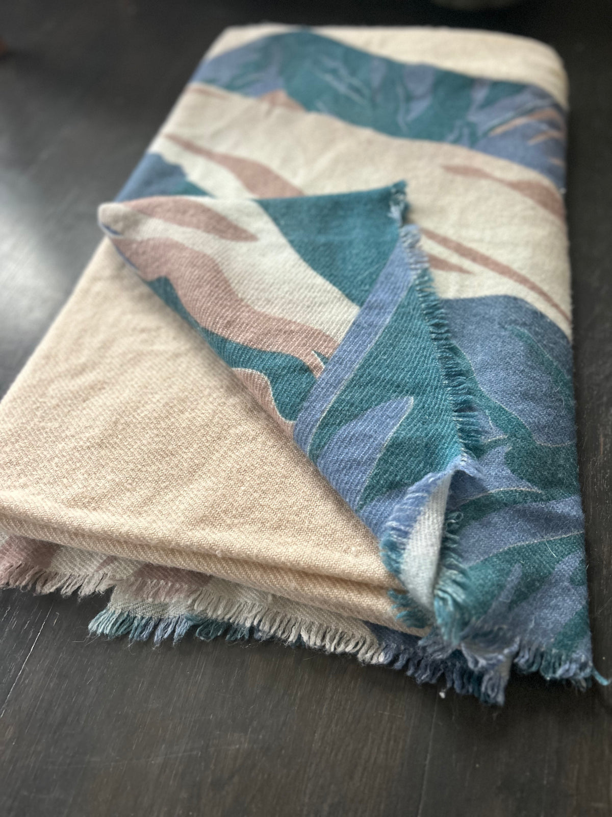 The Summit Meditation Shawl & Handwoven Blanket
