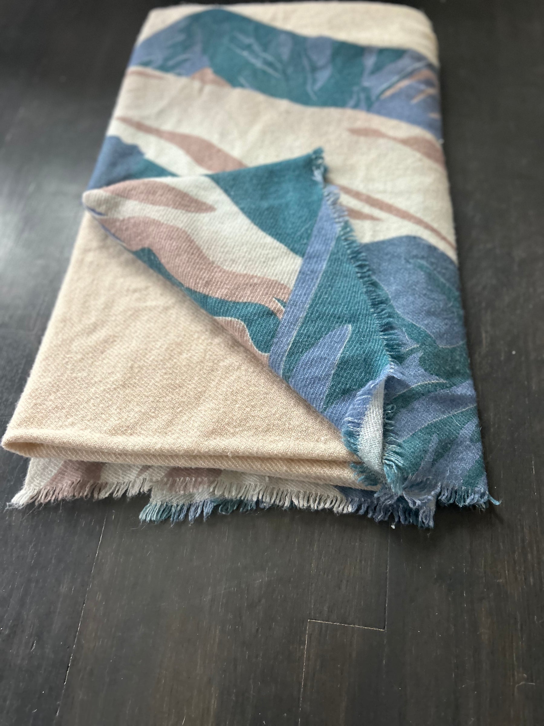 The Summit Meditation Shawl & Handwoven Blanket