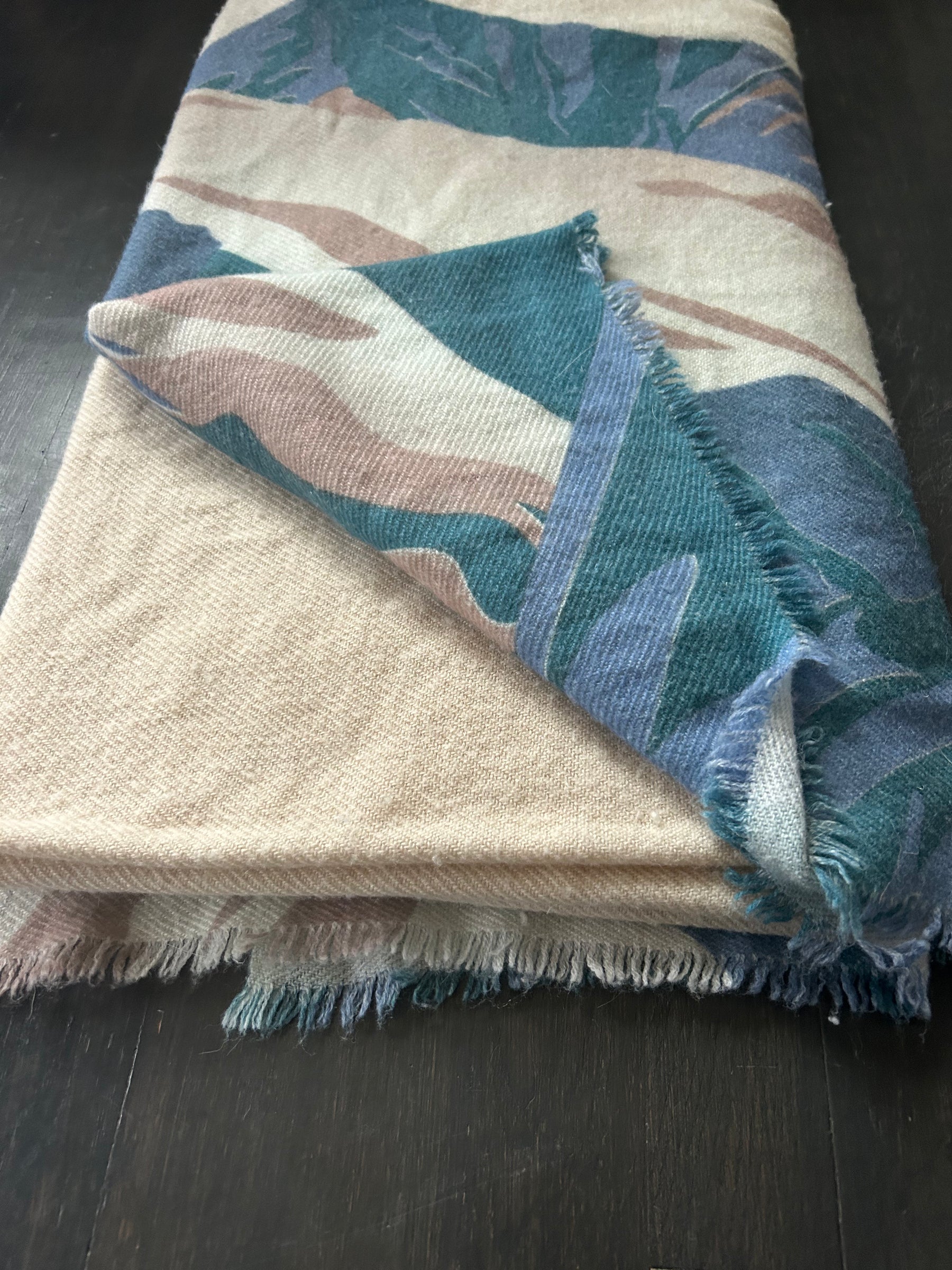 The Summit Meditation Shawl & Handwoven Blanket