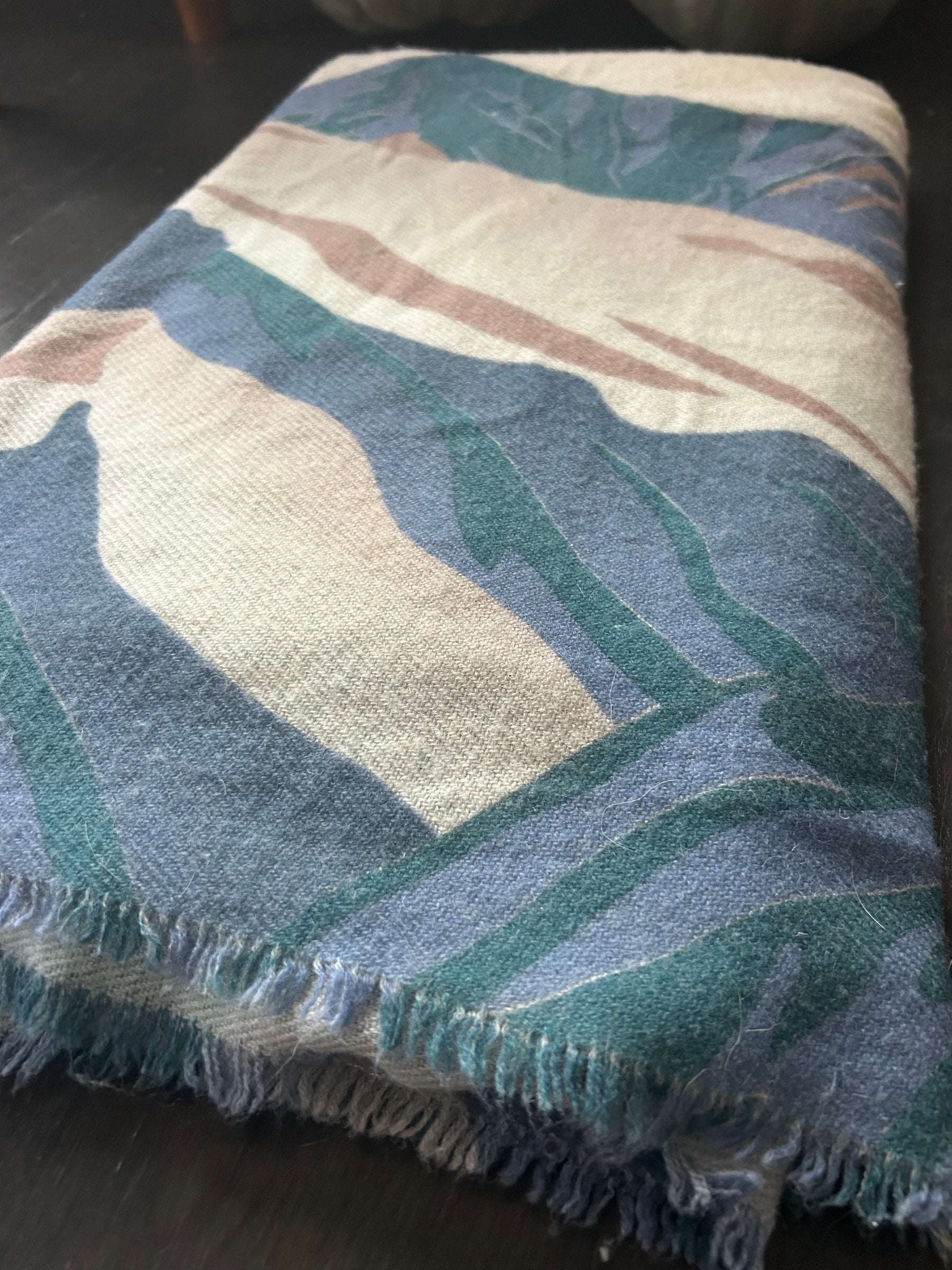 The Summit Meditation Shawl & Handwoven Blanket