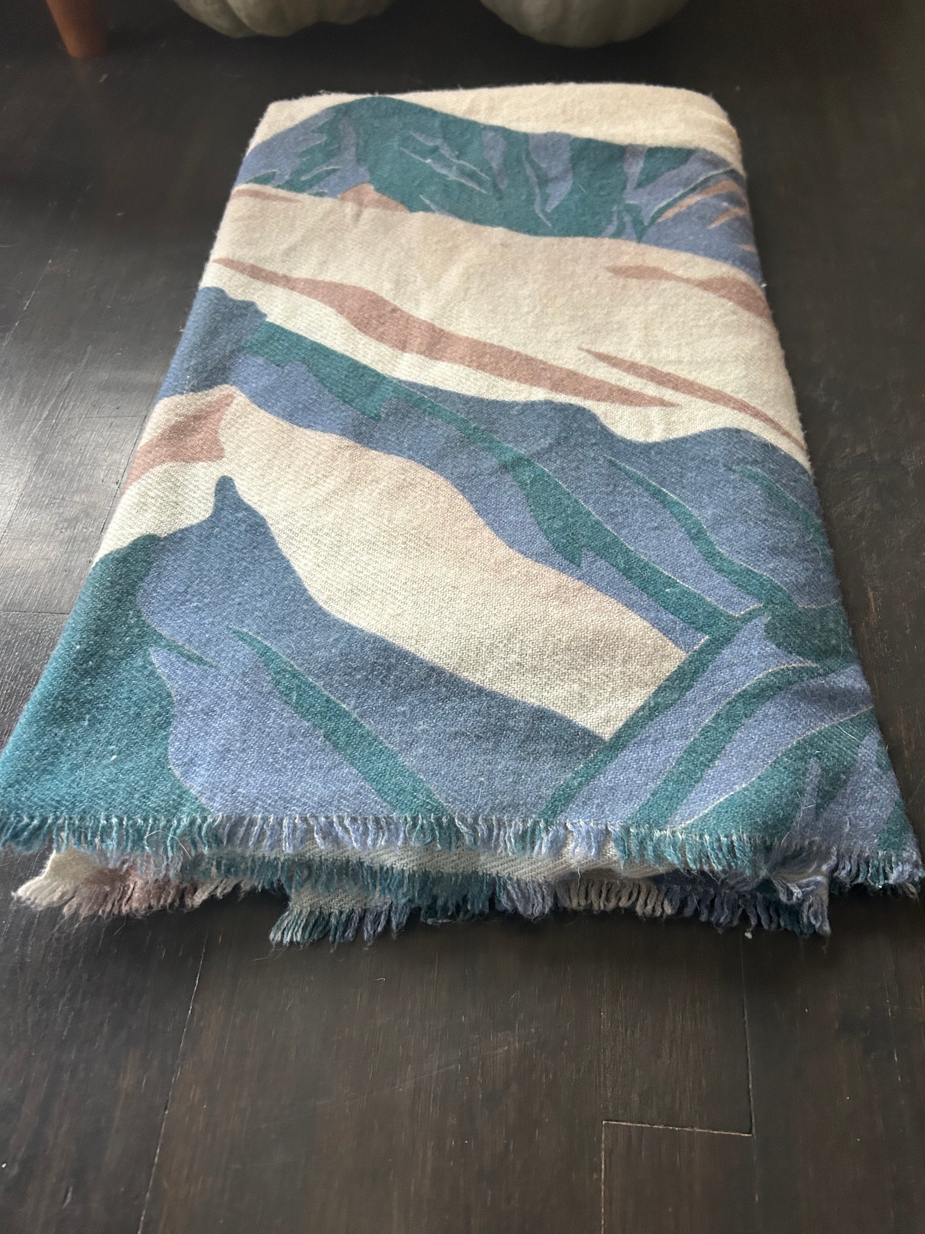The Summit Meditation Shawl & Handwoven Blanket