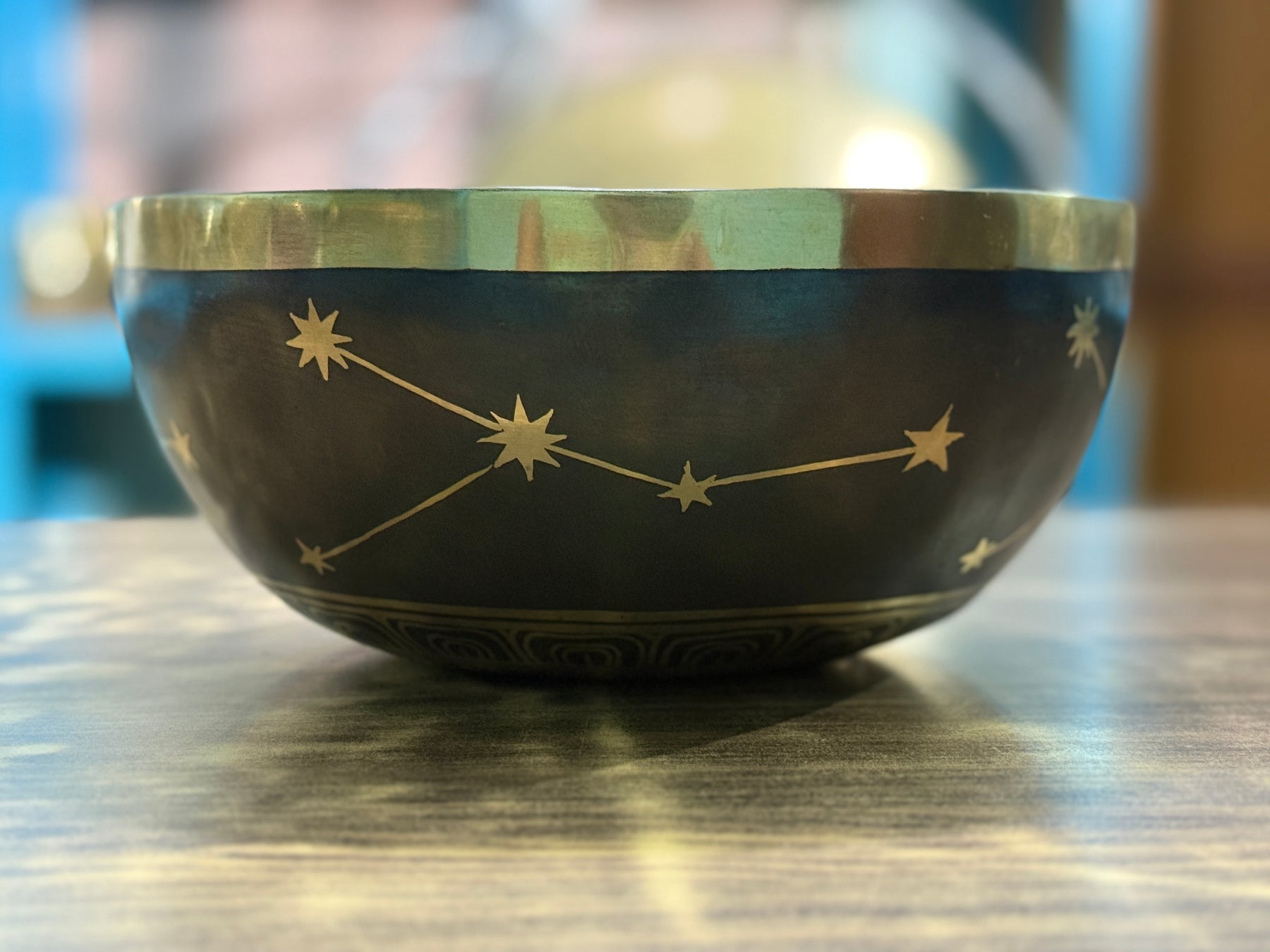 The Cancer Singing Bowl - 9 inch Large | Handmade In Nepal