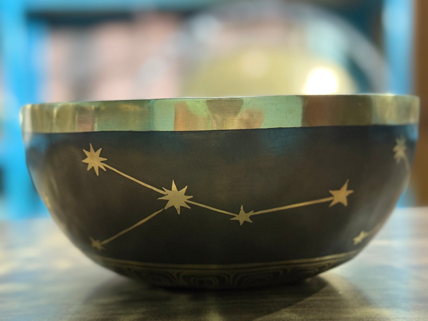 The Cancer Singing Bowl - 9 inch Large | Handmade In Nepal