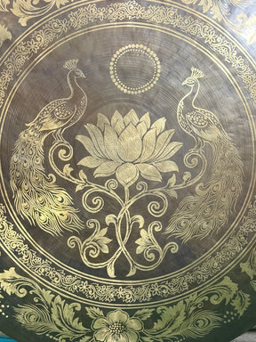 27 Inch Bronze Gong Handmade In Nepal One of One 0007
