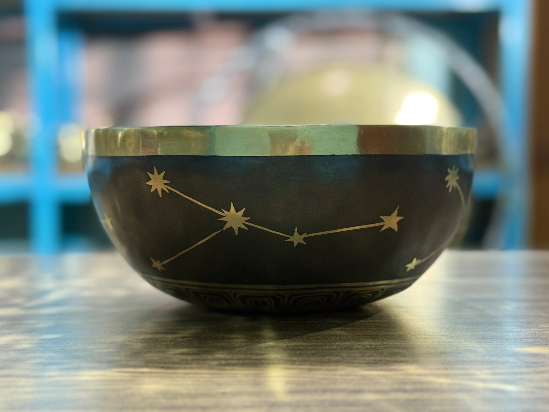 The Cancer Singing Bowl - 9 inch Large | Handmade In Nepal