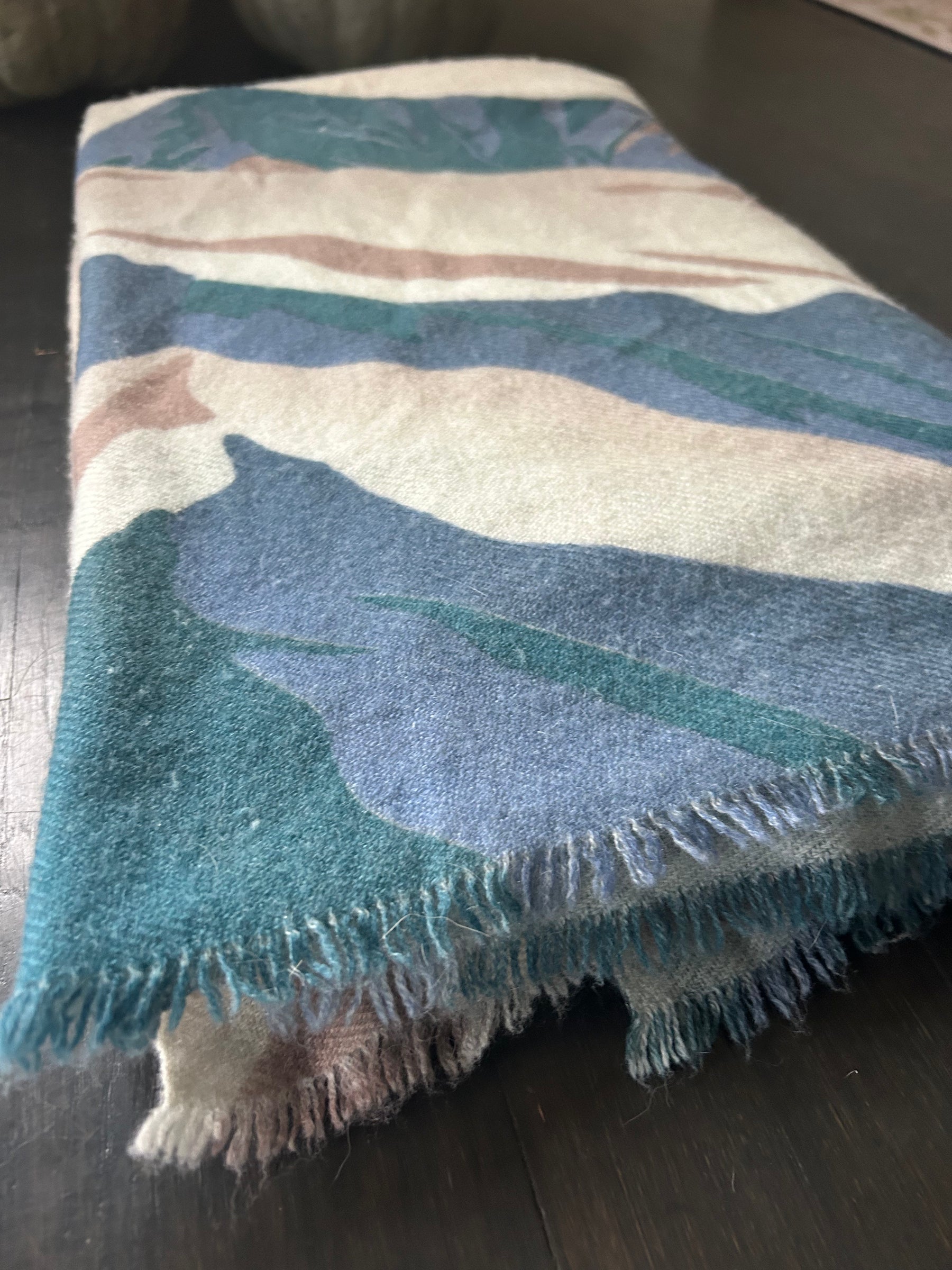 The Summit Meditation Shawl & Handwoven Blanket