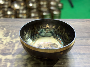 The Cancer Singing Bowl - 9 inch Large | Handmade In Nepal