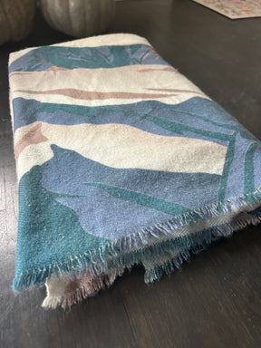 The Summit Meditation Shawl & Handwoven Blanket