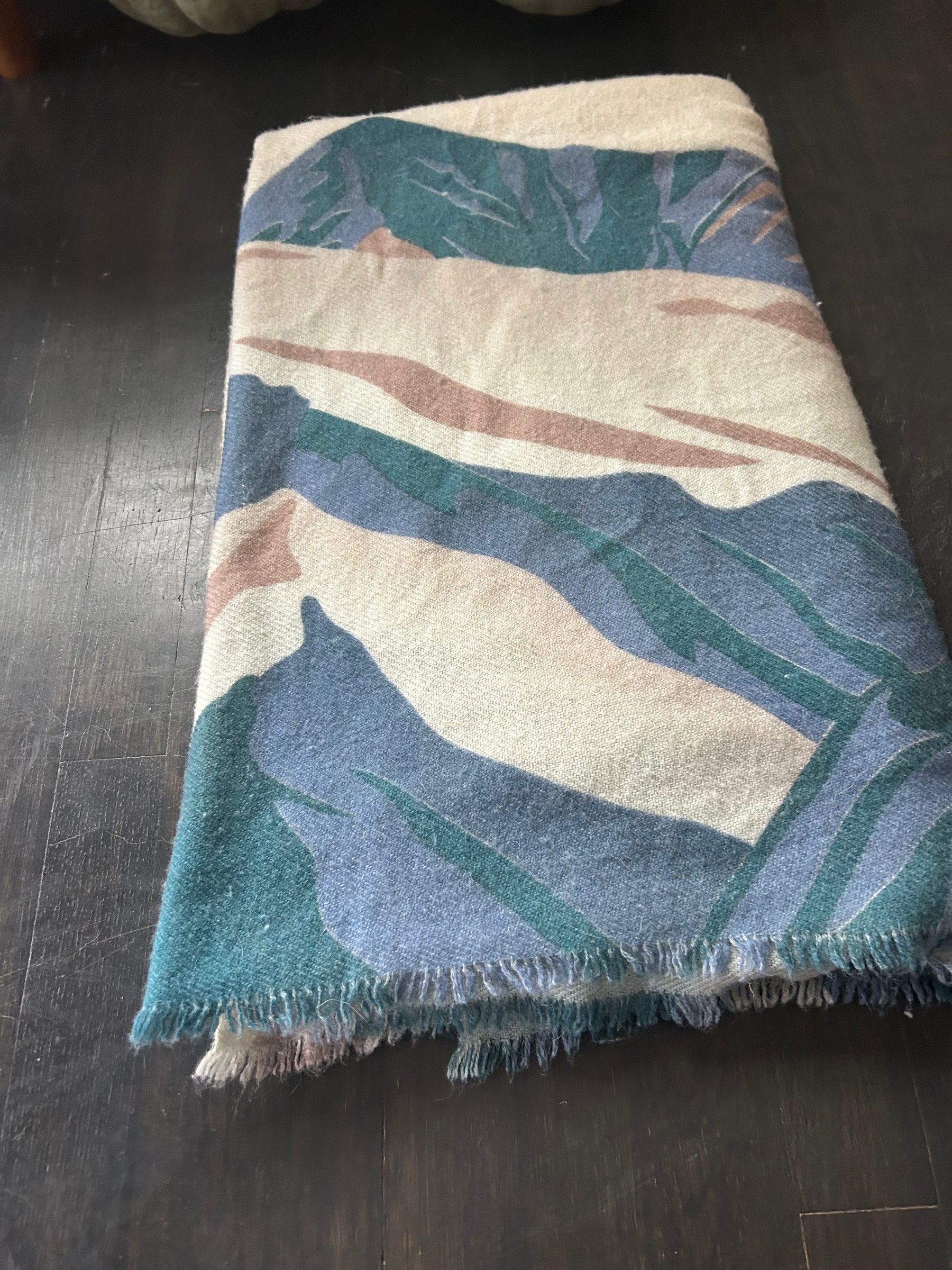 The Summit Meditation Shawl & Handwoven Blanket