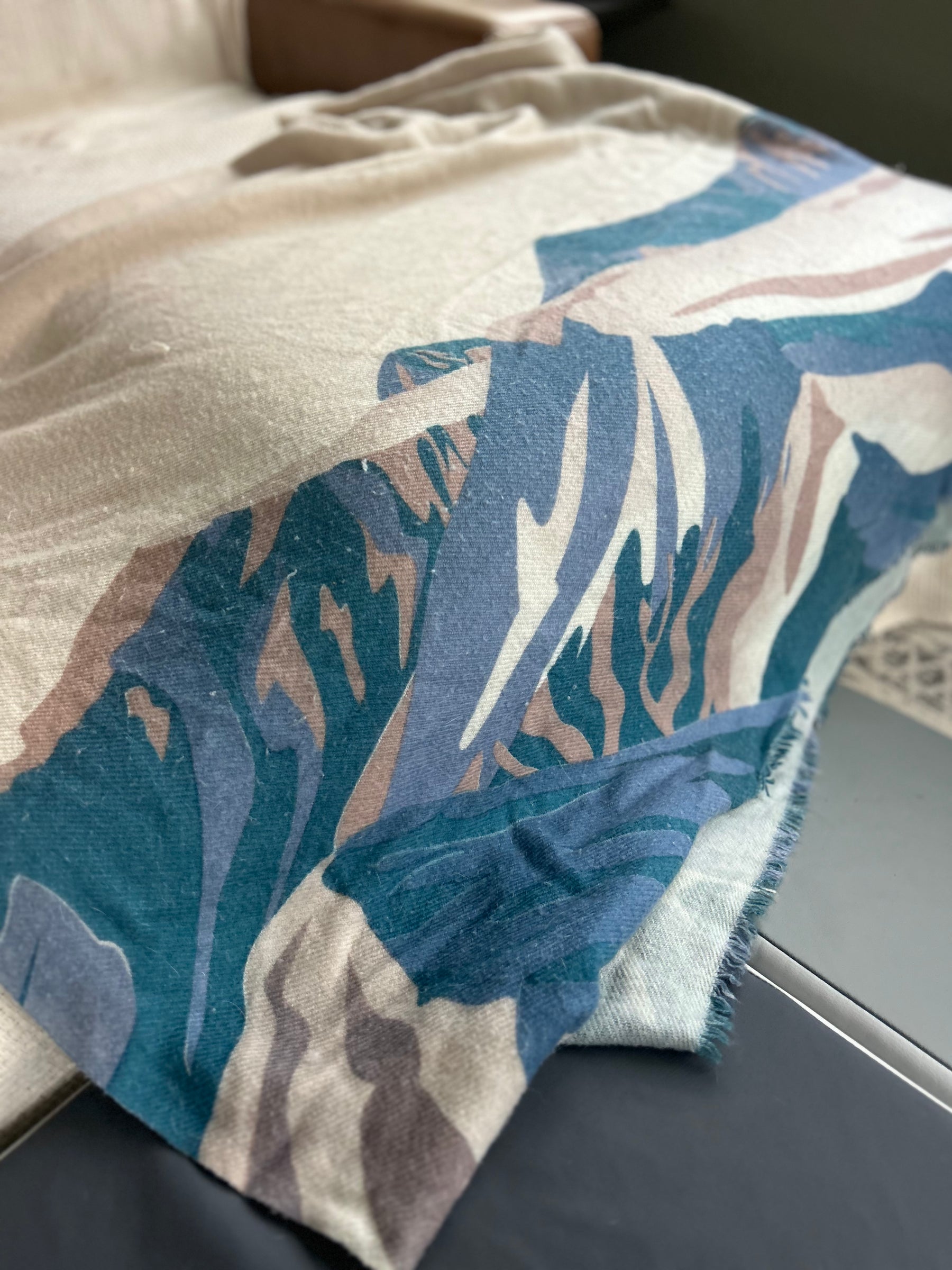 The Summit Meditation Shawl & Handwoven Blanket