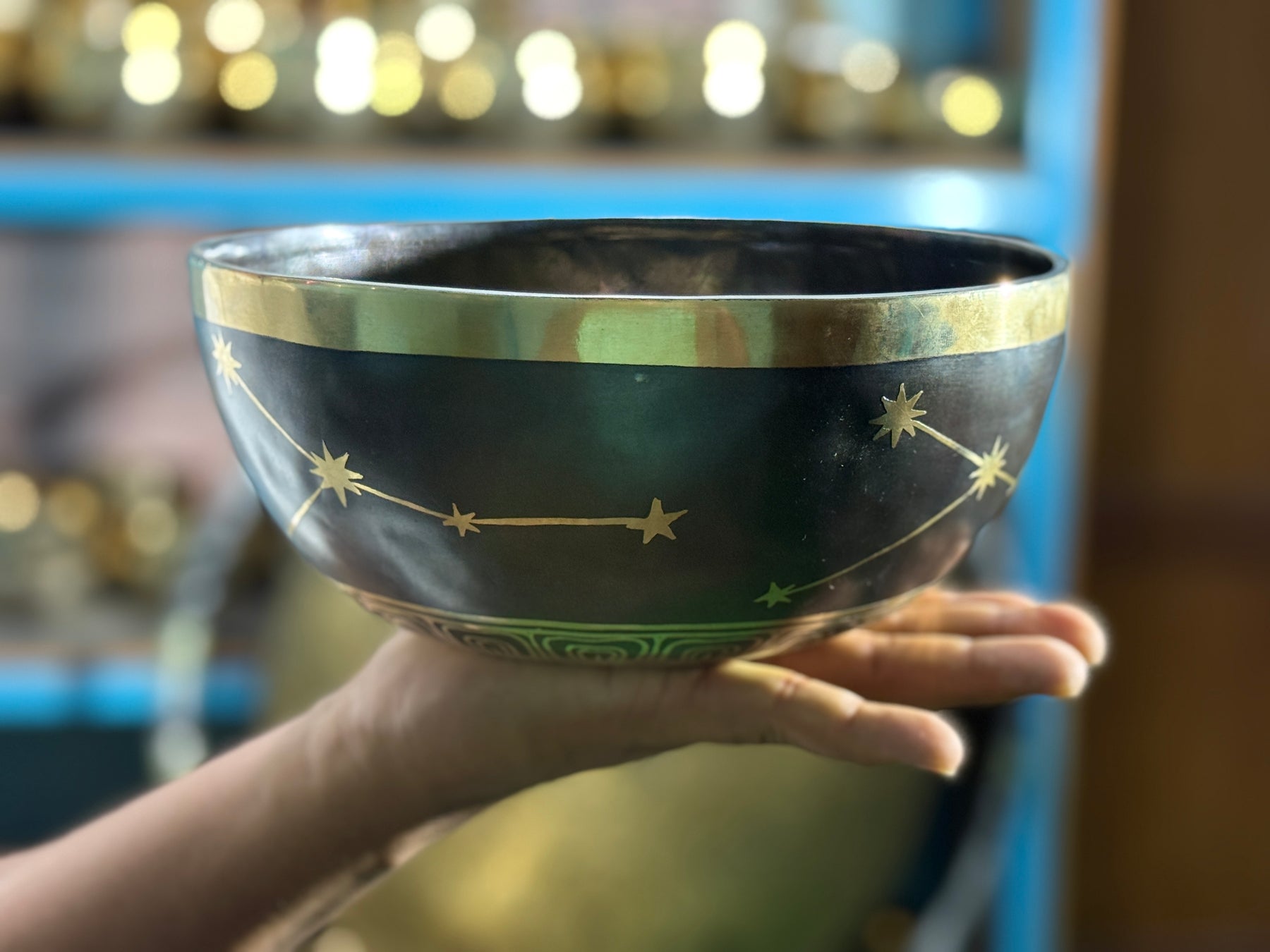 The Cancer Singing Bowl - 9 inch Large | Handmade In Nepal