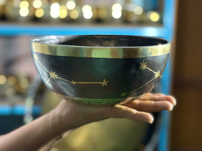 The Cancer Singing Bowl - 9 inch Large | Handmade In Nepal