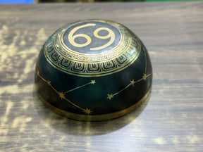 The Cancer Singing Bowl - 9 inch Large | Handmade In Nepal