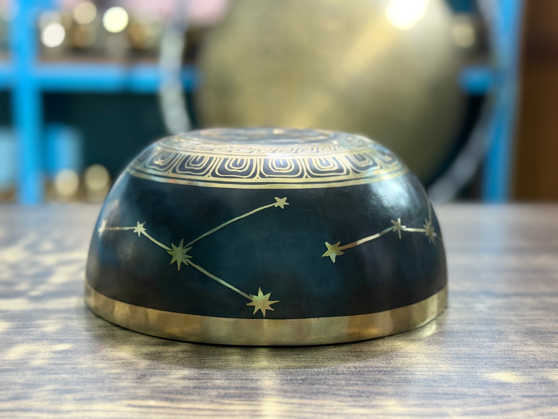 The Cancer Singing Bowl - 9 inch Large | Handmade In Nepal