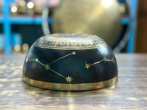 The Cancer Singing Bowl - 9 inch Large | Handmade In Nepal