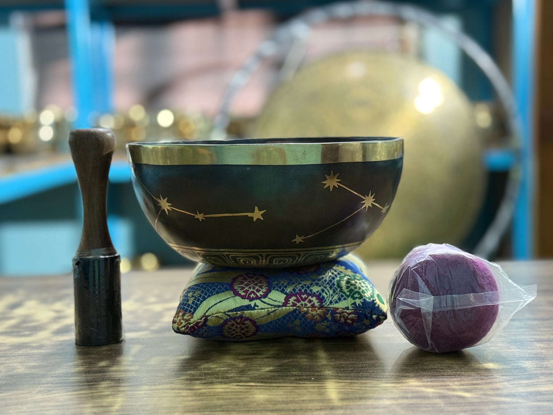 The Cancer Singing Bowl - 9 inch Large | Handmade In Nepal