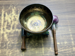 The Cancer Singing Bowl - 9 inch Large | Handmade In Nepal