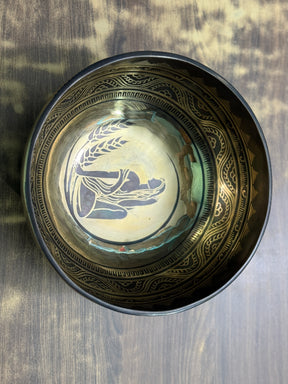 The Virgo Singing Bowl - 9 inch Large | Handmade In Nepal