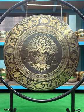 27 Inch Bronze Gong Handmade In Nepal One of One 0009
