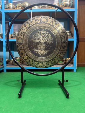 27 Inch Bronze Gong Handmade In Nepal One of One 0009