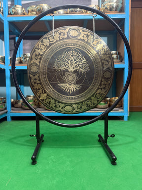 27 Inch Bronze Gong Handmade In Nepal One of One 0009