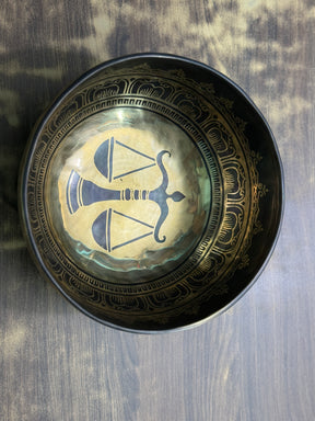 The Libra Singing Bowl - 9 inch Large | Handmade In Nepal