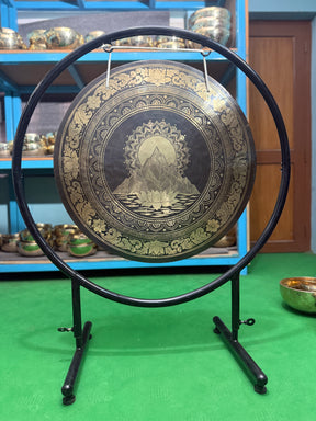 27 Inch Bronze Gong Handmade In Nepal One of One 0010