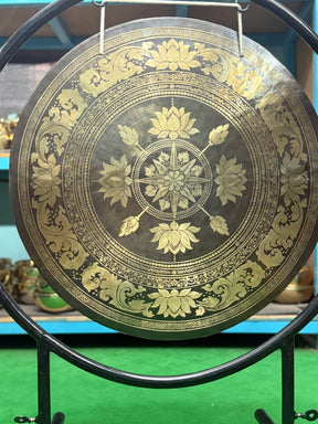 27 Inch Bronze Gong Handmade In Nepal One of One 0011