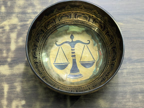 The Libra Singing Bowl - 9 inch Large | Handmade In Nepal