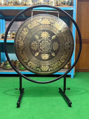 27 Inch Bronze Gong Handmade In Nepal One of One 0011