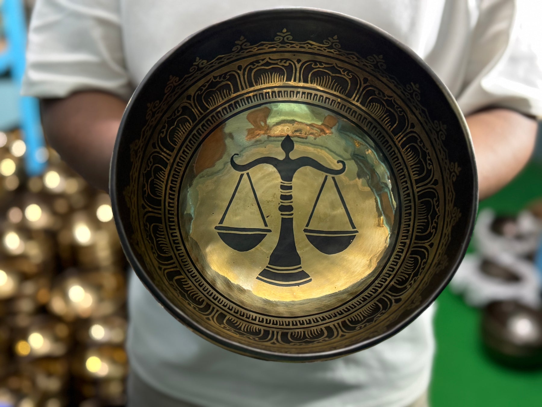 The Libra Singing Bowl - 9 inch Large | Handmade In Nepal