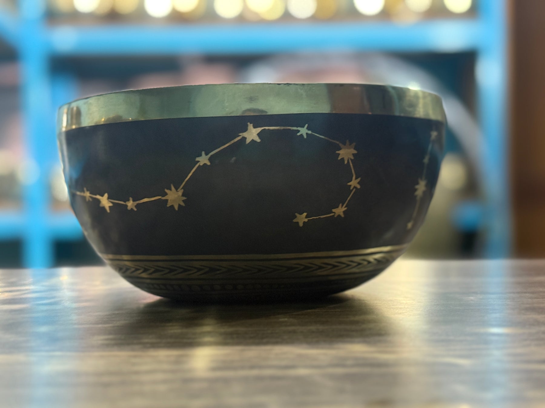 The Scorpio Singing Bowl - 9 inch Large | Handmade In Nepal
