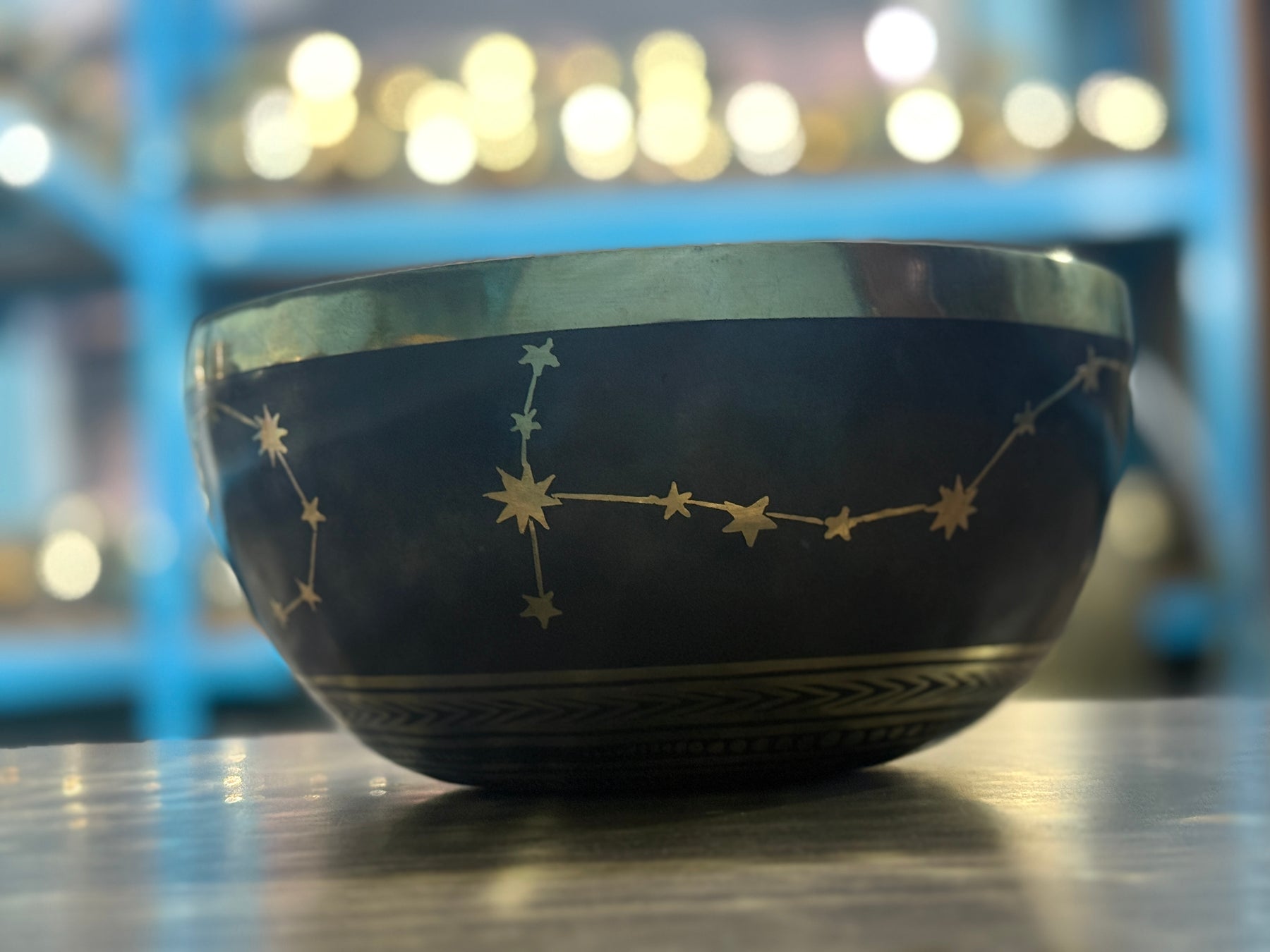 The Scorpio Singing Bowl - 9 inch Large | Handmade In Nepal