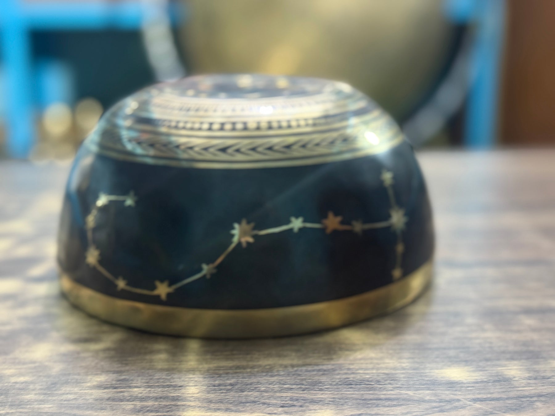 The Scorpio Singing Bowl - 9 inch Large | Handmade In Nepal