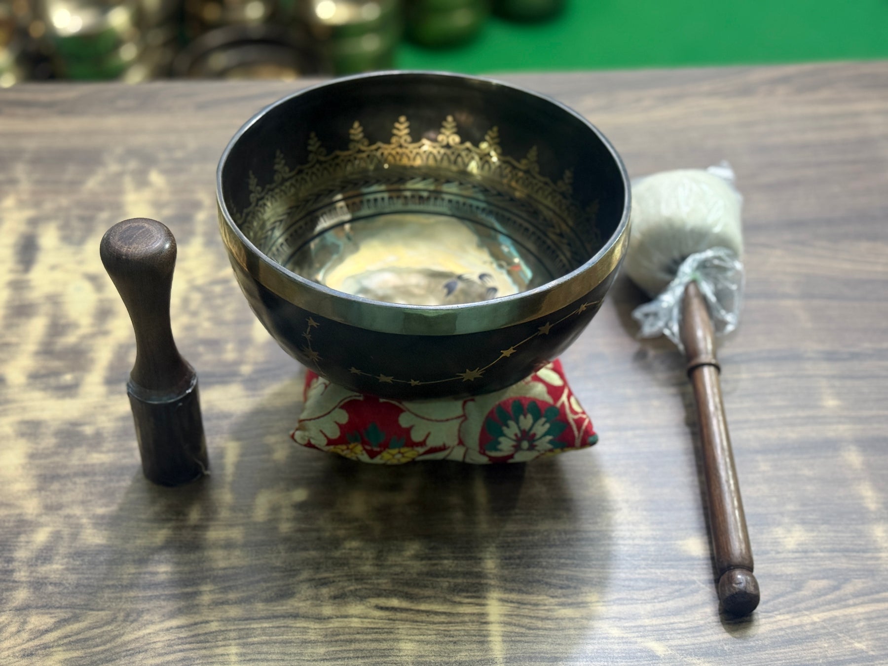 The Scorpio Singing Bowl - 9 inch Large | Handmade In Nepal