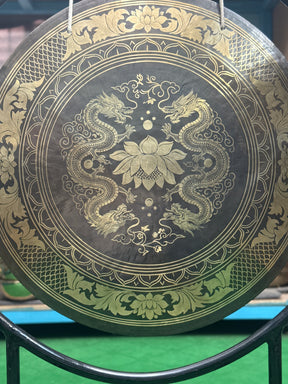 27 Inch Bronze Gong Handmade In Nepal One of One 0013