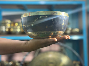 The Scorpio Singing Bowl - 9 inch Large | Handmade In Nepal