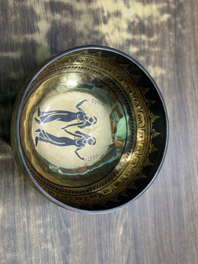 The Gemni Singing Bowl - 9 inch Large | Handmade In Nepal