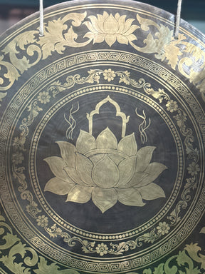 27 Inch Bronze Gong Handmade In Nepal One of One 0014