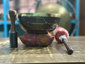 The Gemni Singing Bowl - 9 inch Large | Handmade In Nepal