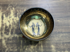The Gemni Singing Bowl - 9 inch Large | Handmade In Nepal