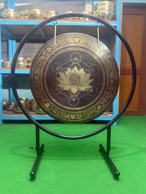 27 Inch Bronze Gong Handmade In Nepal One of One 0016