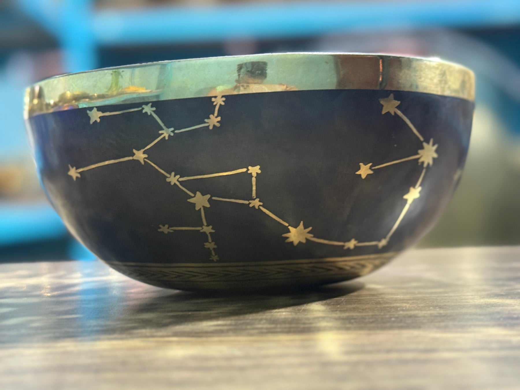 The Sagittarius Singing Bowl - 9 inch Large | Handmade In Nepal